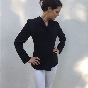 Light Weight Black Wool Jil Sander Blazer